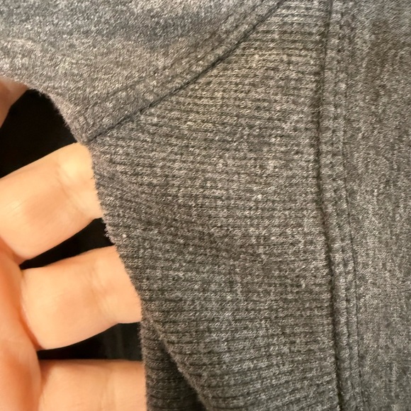 Athleta Strength Full Zip Up Hoodie in Grey Size Medium - Picture 4 of 14